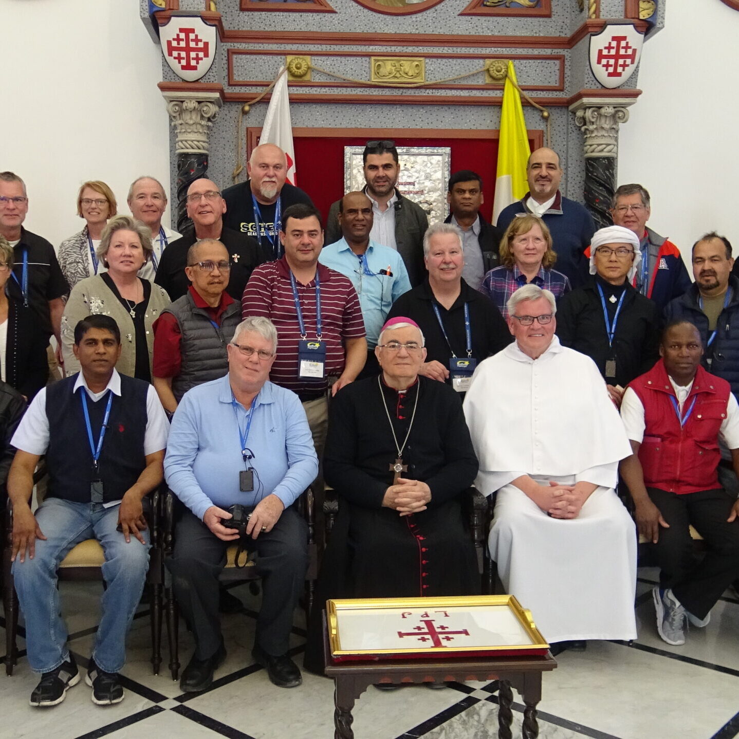 Pilgrims in The Holy Land