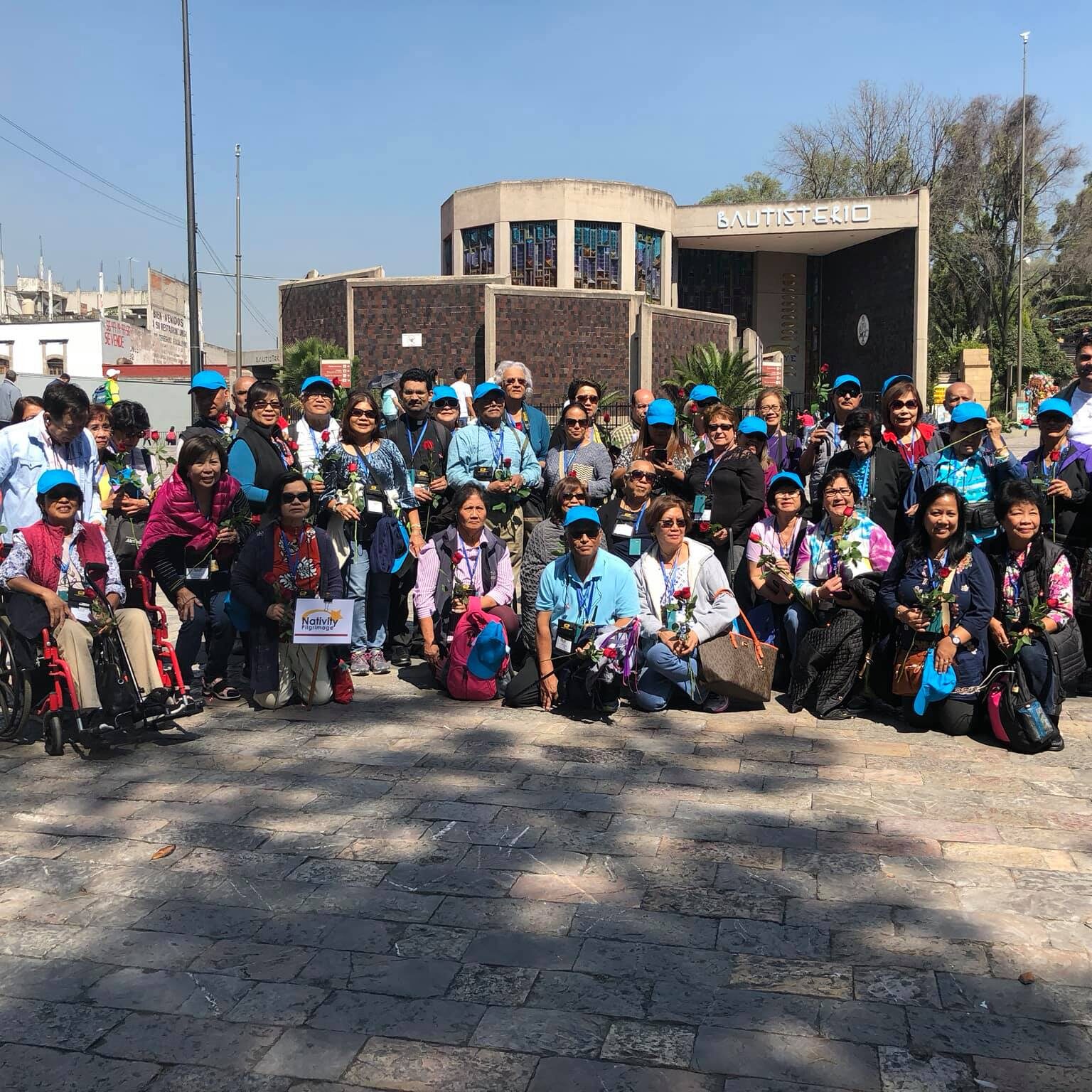 Group on Pilgrimage