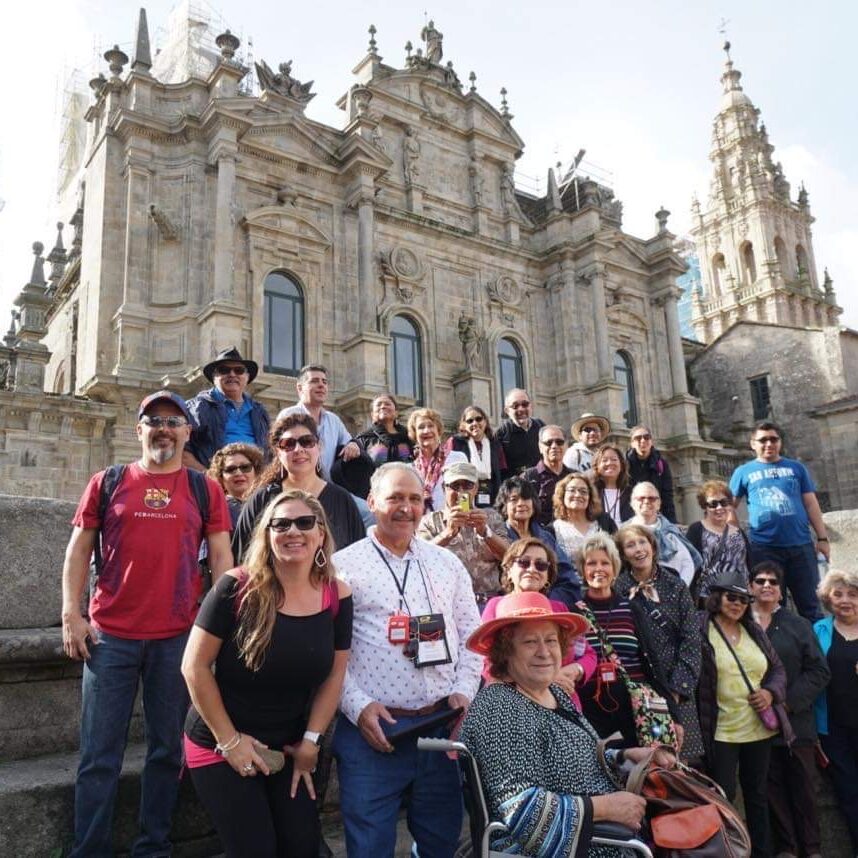 Group on Pilgrimage