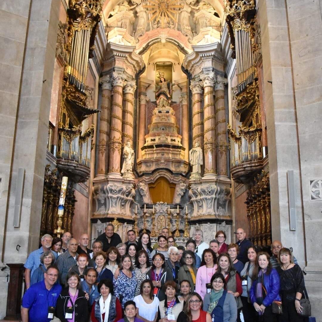 Group on Pilgrimage