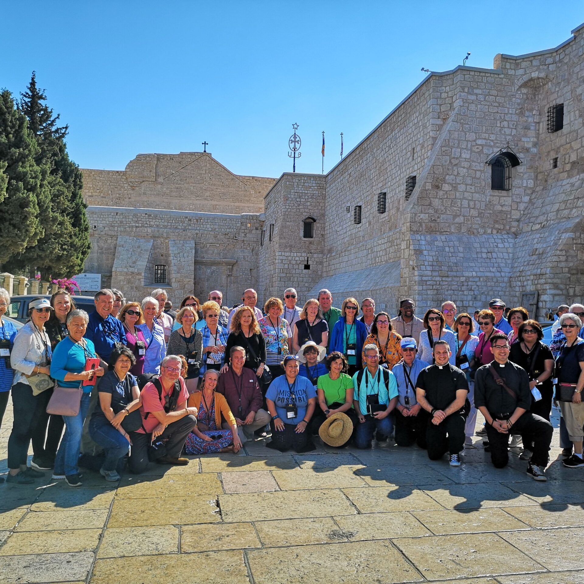 Pilgrims in the Holy Land