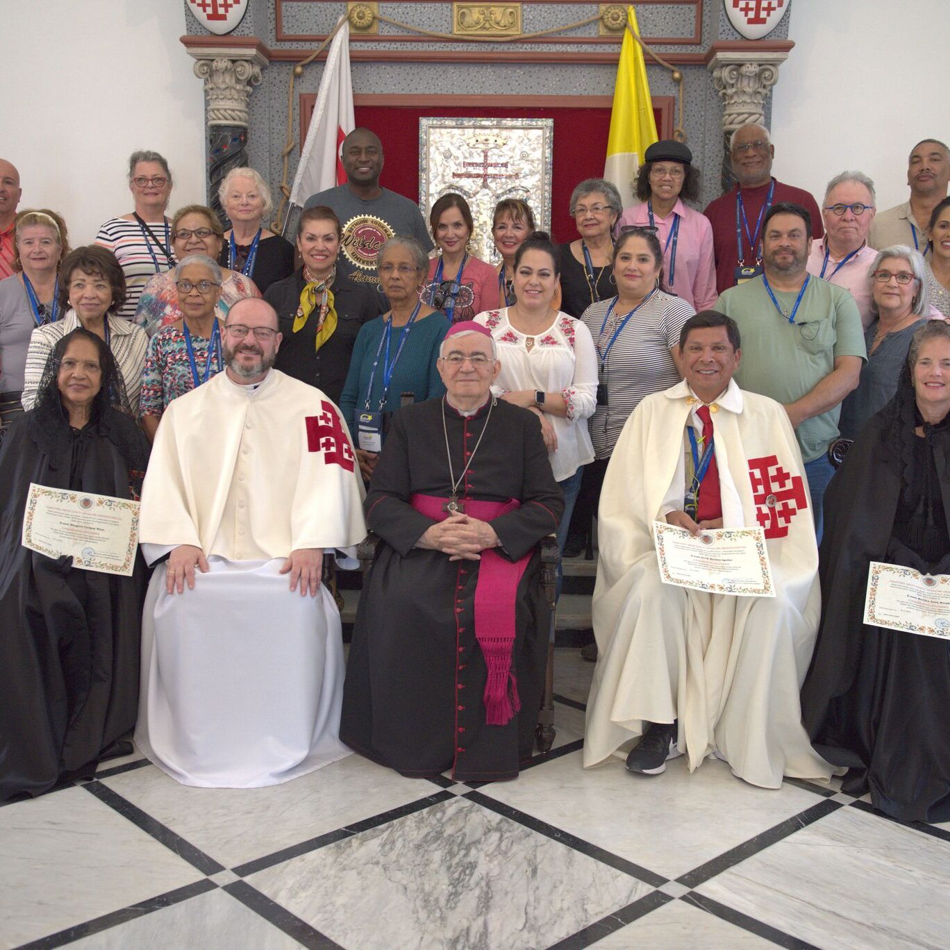Pilgrims in the Holy Land