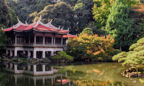 Shinjuku Gyoen National Garden, Tokyo, Japan