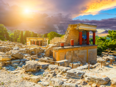Knossos Palace, Crete