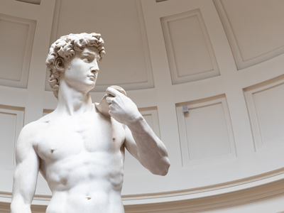 Michelangelo's David - Florence, Italy