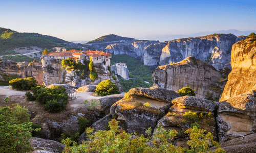 The Hanging Monasteries of Meteora, Greece