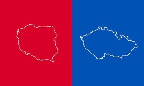 Poland and Czech Republic