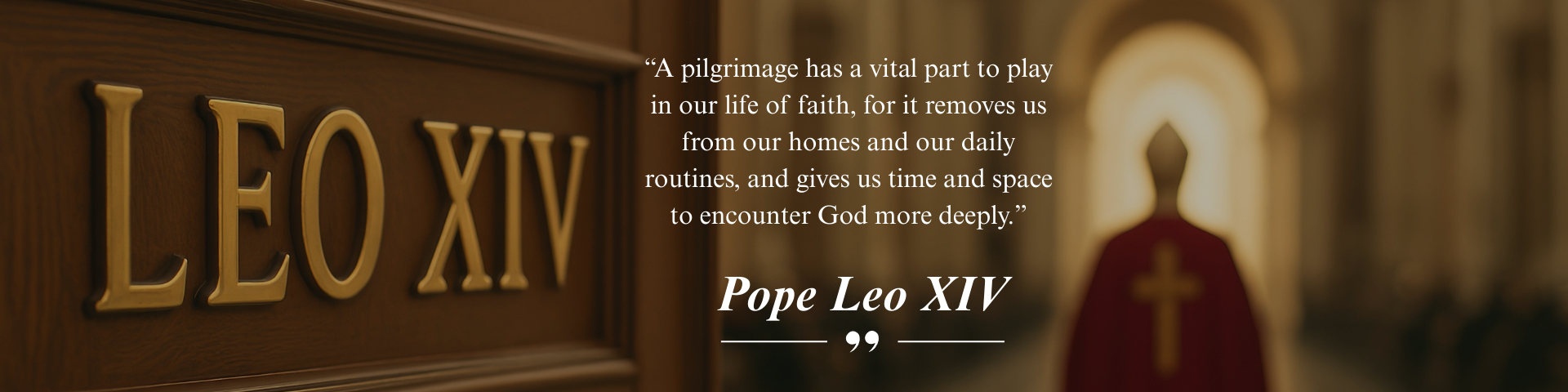 Pope Leo Banner