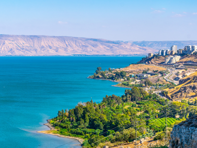 Tiberias on the Sea of Galilee