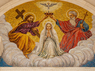 Mosaic, Our Lady of Fatima, Portugal