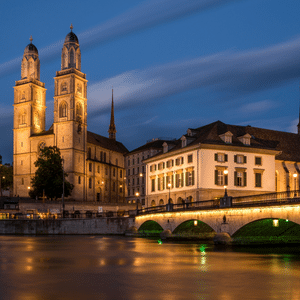 Grossmunster, Zurich, Switzerland