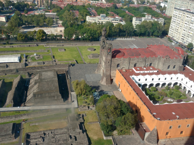 Plaza Of The 3 Cultures, Mexico City