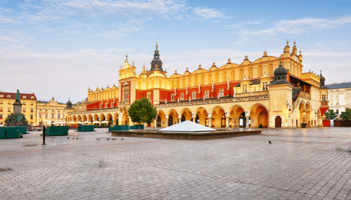 Main Square, Krakow, Poland Main Square, Krakow, Poland