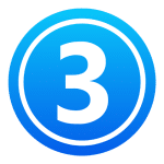 Number 3 Step 3
