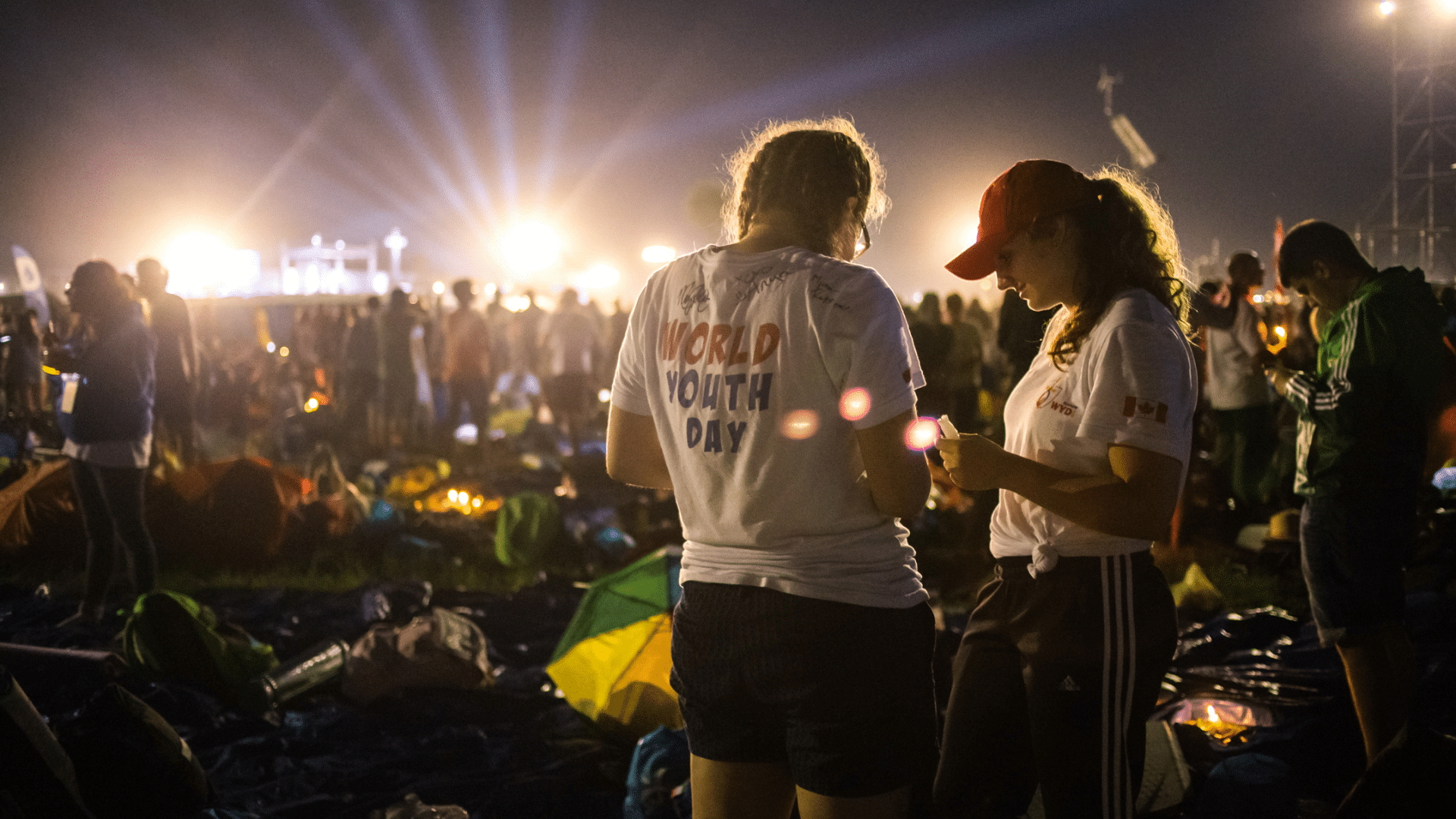 crowd at World Youth Day