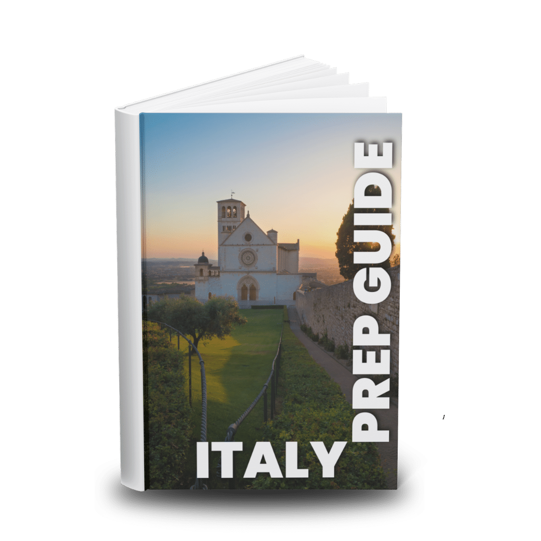 Italy Prep Guide Nativity Pilgrimage Preparation Guide to Italy