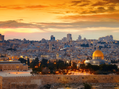 Panoramic view of Jerusalem, Israel