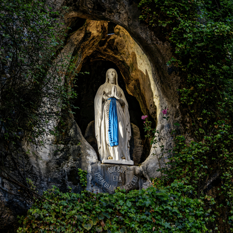Grotto of Massabielle, Lourdes, France