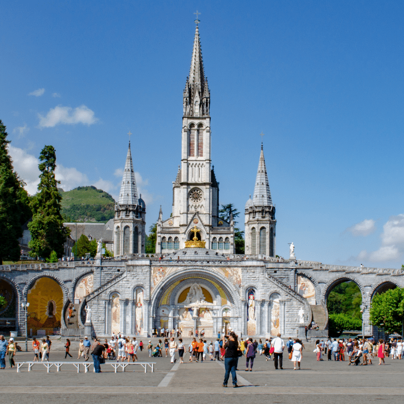 Our Lady of Lourdes Sanctuary in France
