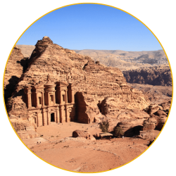 The Monastery in Petra, Jordan