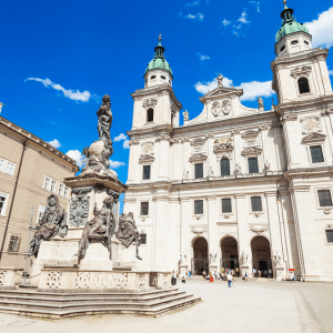 Salzburg Cathedral in Salzburg, Austria