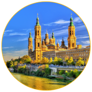 Our Lady of the Pillar in Zaragoza, Spain